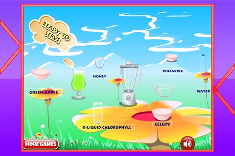 Cooking Game:Green Apple Juice截图5