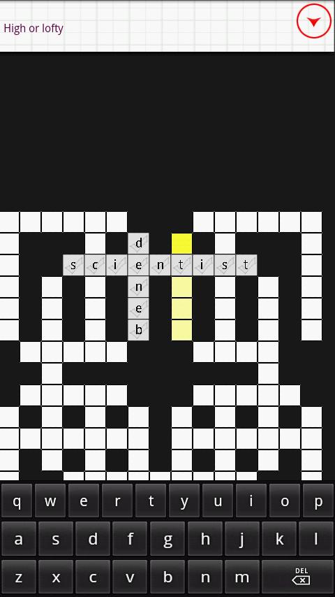 World of Crosswords lite截图3
