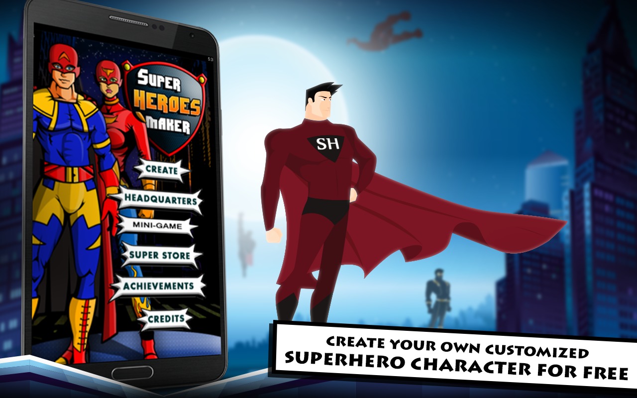 Super Heroes Maker截图3