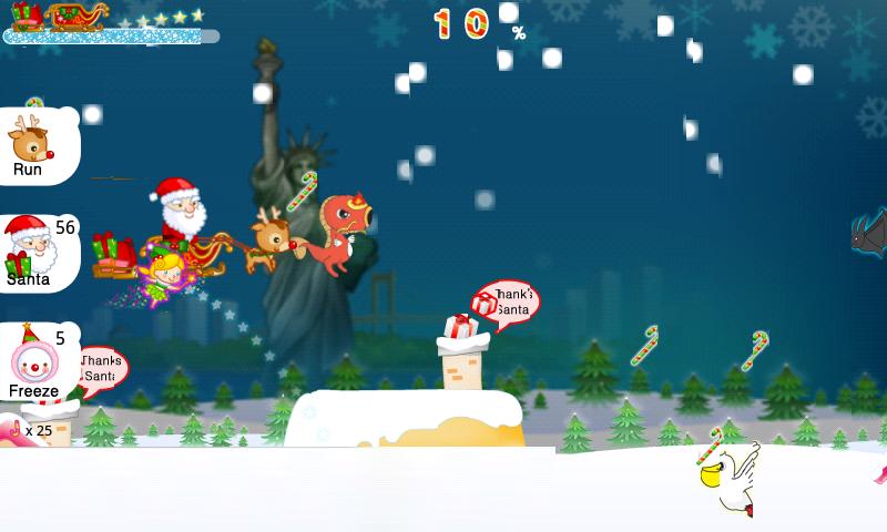 CUTE SANTA FLYING截图4