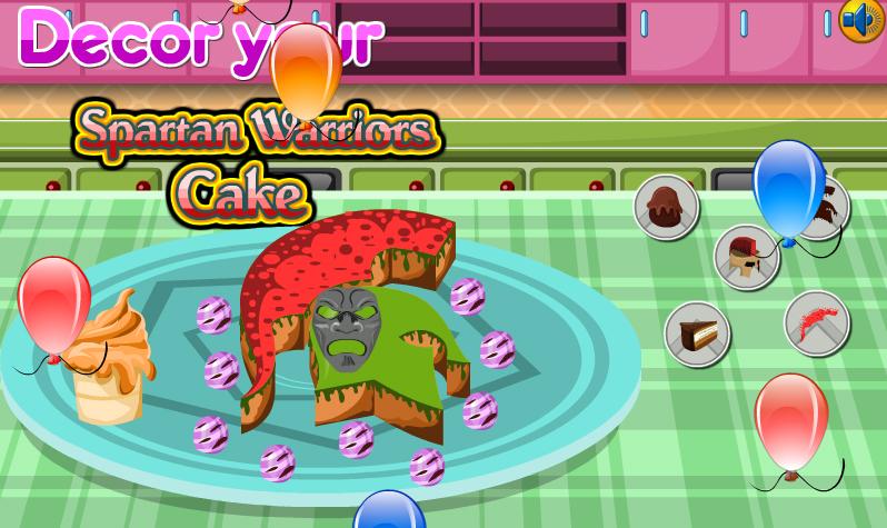 Cooking Game Warriors Cake截图2