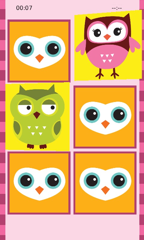 Tiny Owl Memory Puzzle截图2