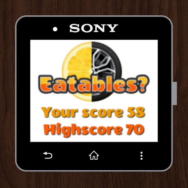 Eatables? for Sony SmartWatch截图1