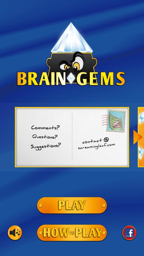 Brain Gems Free: Fun Word game截图3