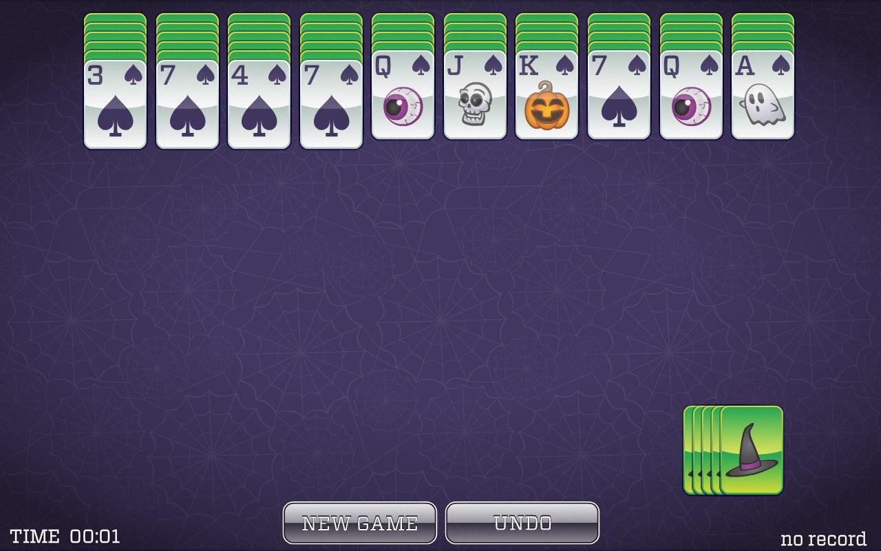 Halloween Solitaire FREE截图4