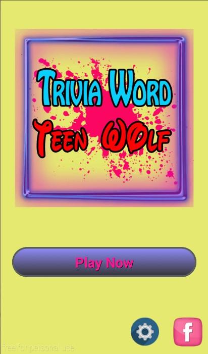 Trivia Word for Teen Wolf Fans截图1