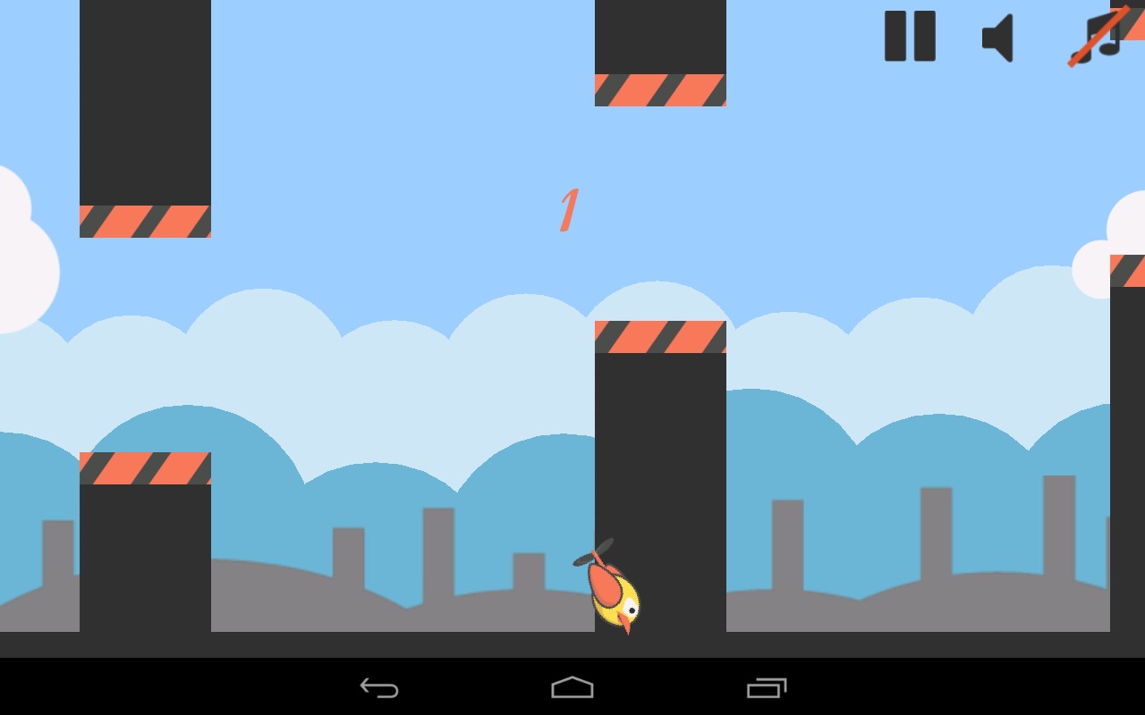 Floppy Bird Zone- No ads截图1