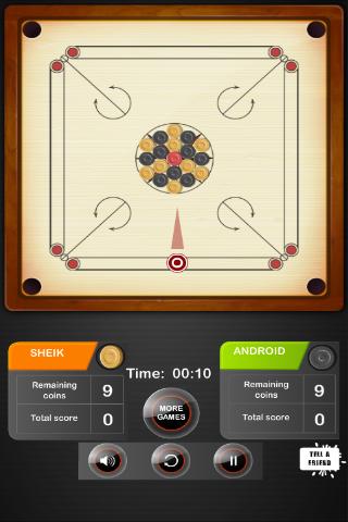 Carrom Board Game截图2