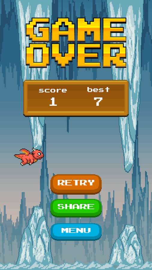 Hard To Fly: Flappy Dragon截图4