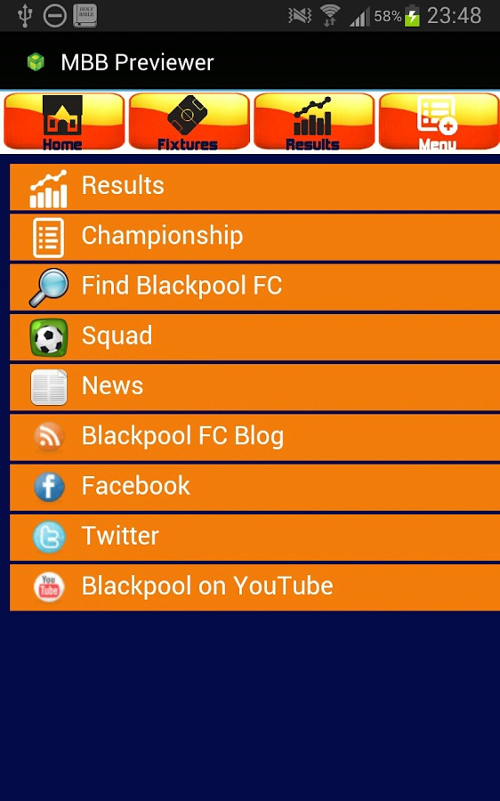 Blackpool FC Mobi截图3