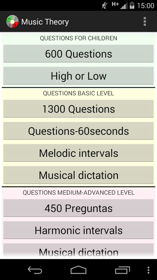 Preguntas Teoría Musical截图1