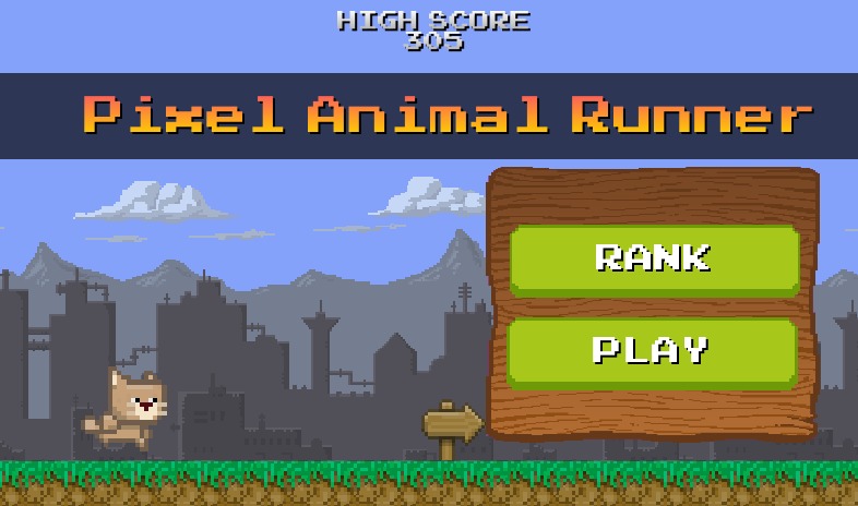 Pixel Retro Runner - Animal截图1