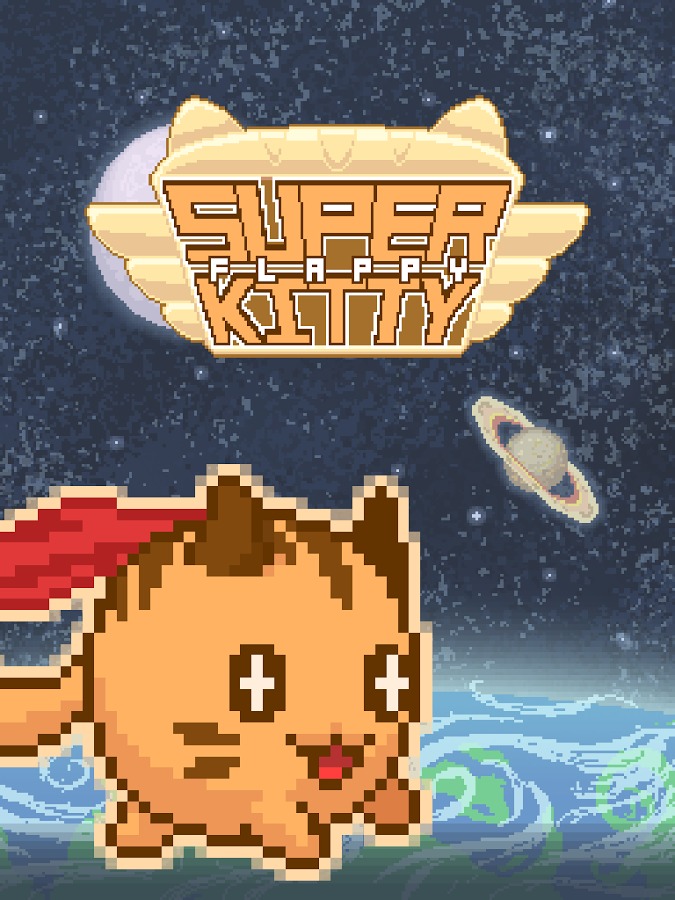 Flappy Super Kitty截图1