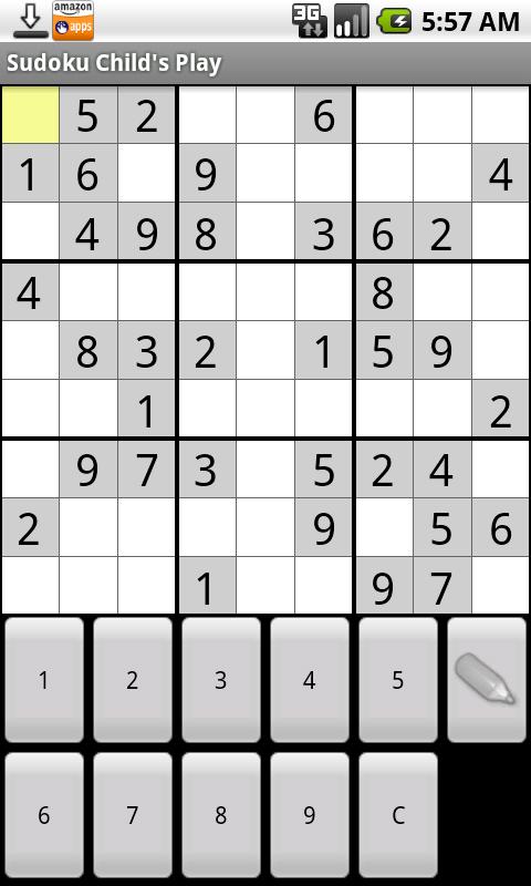 Sudoku Childs Play截图1