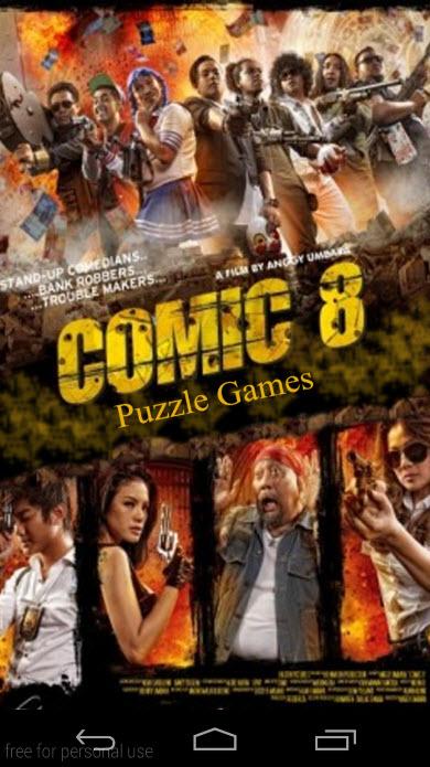 Comic 8 Fans Puzzle截图2