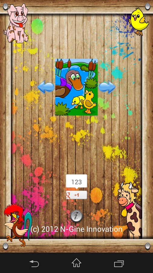 Coloring Board HD Farm Animals截图5