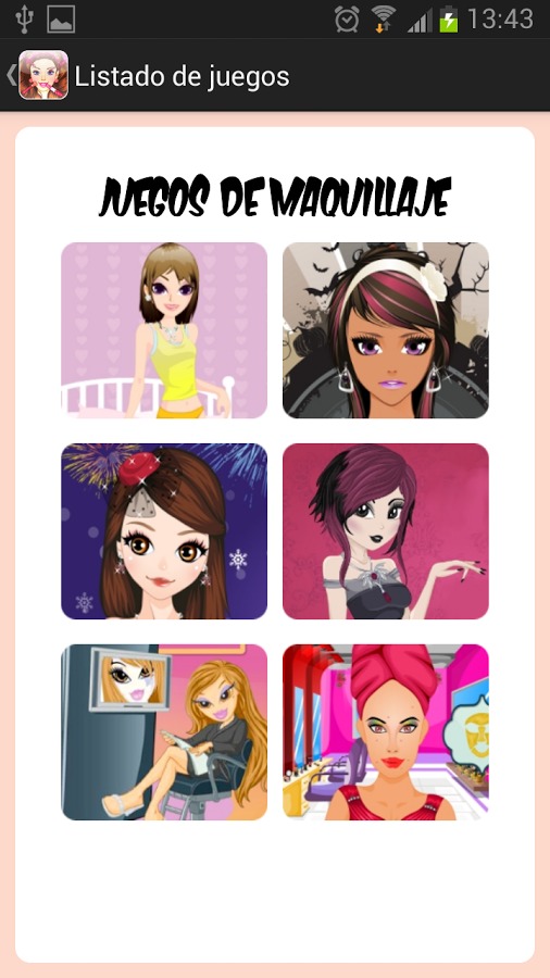 Juegos de maquillaje截图2