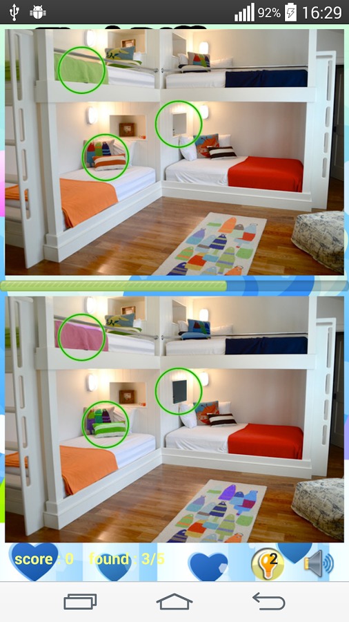 Find Differences kid bedroom截图3