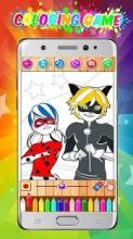 coloring Miraculos Ladybug And Cat noir截图5