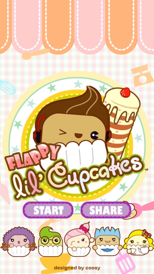 Flappy Lil Cupcake截图1