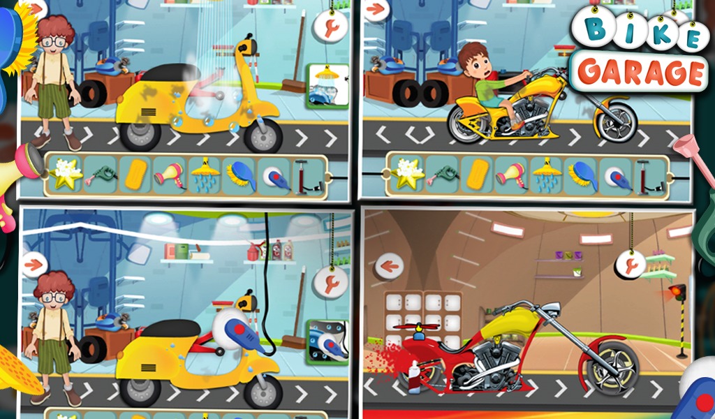 Bike Garage - Fun Game截图5