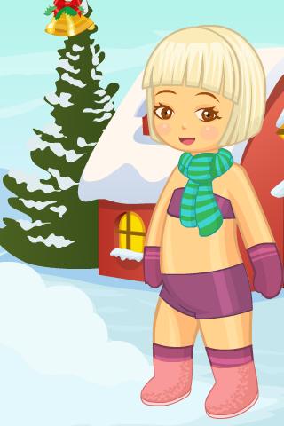 X-Mas Snow Kid Dress Up截图1