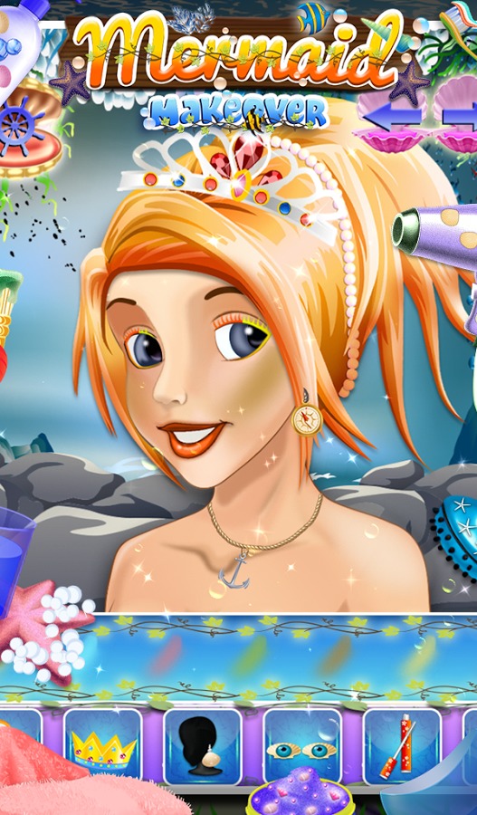 Mermaid Makeover - Girls Game截图3