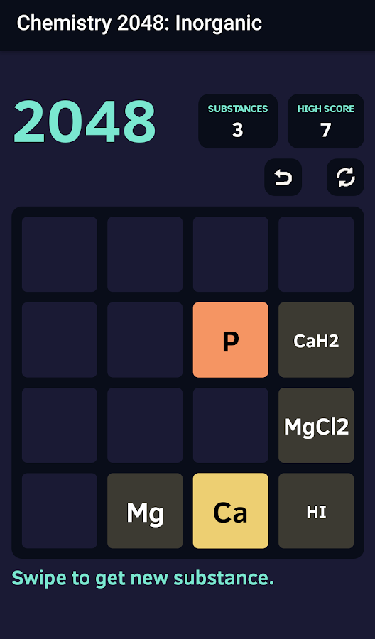 Chemistry 2048截图1