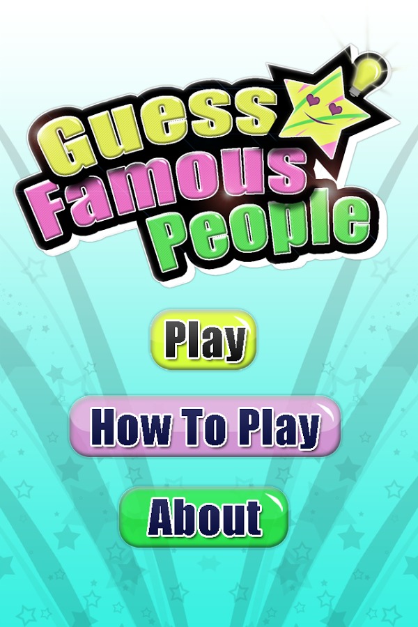 Guess Famous People截图1