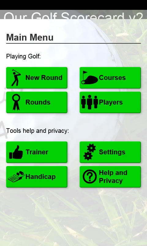 Our Golf Scorecard (Trial)截图1