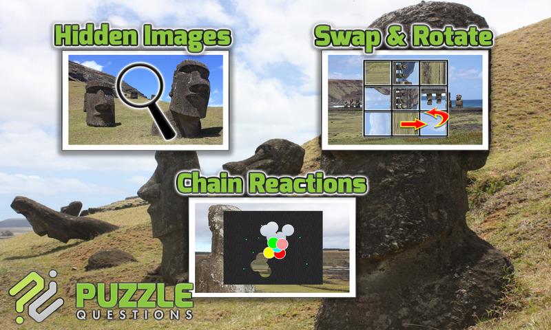 Free Easter Island Puzzle Game截图4