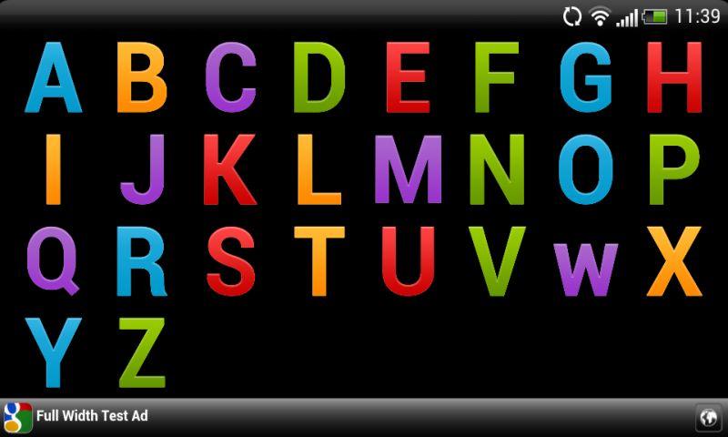 Kids Alphabet Free截图4