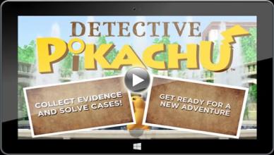 Detective Pikachu 3DS Game截图3