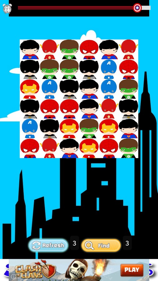 Superhero Kids Match!截图2