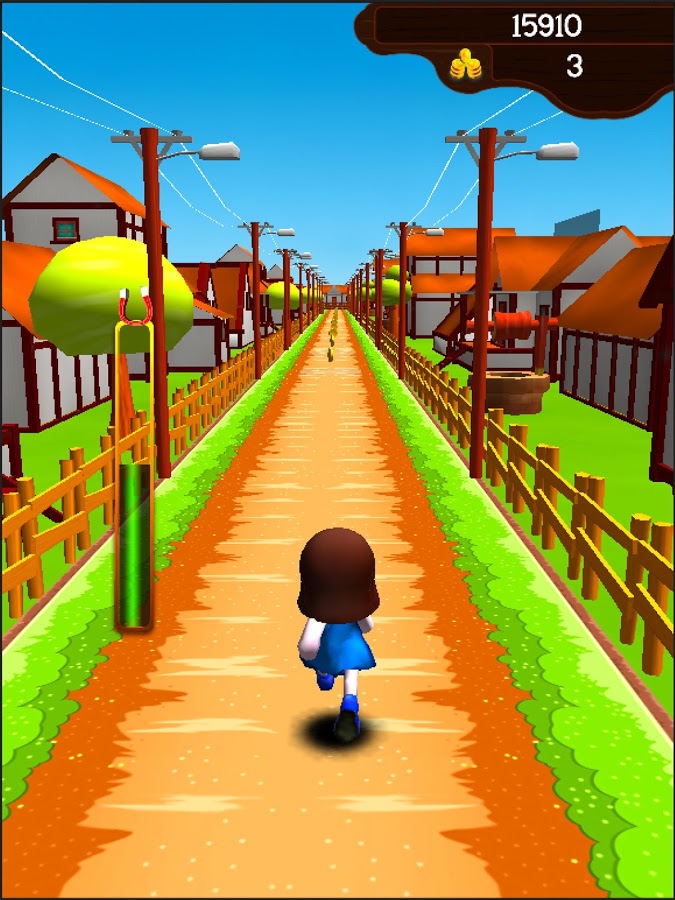 Dorae Run - Cute 3D runner截图1