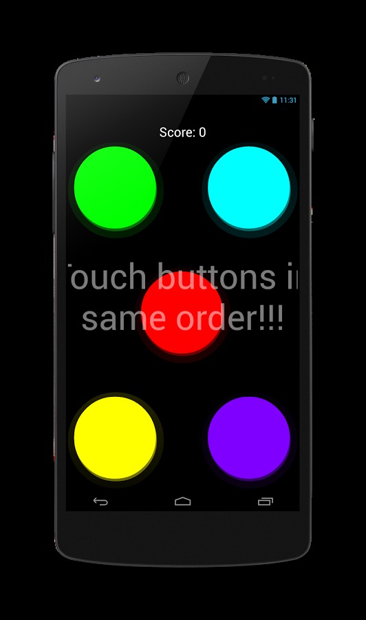 Touch Colors Game截图3