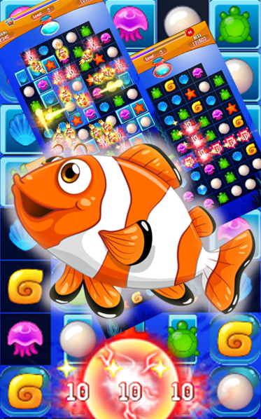 New Fishdom Ocean-Match3 Quest 2018截图4