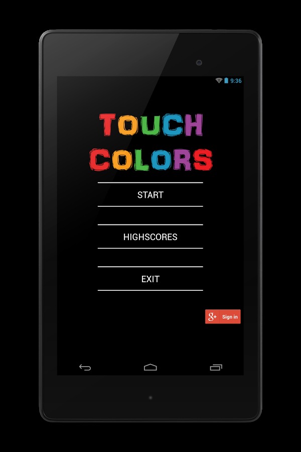 Touch Colors Game截图5