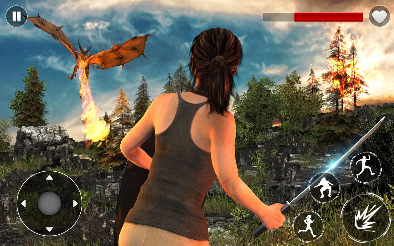 Dragon Lara War : Legend Archer Raider Survival 18截图3