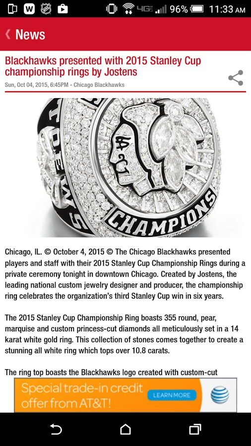 Chicago Blackhawks Official截图4