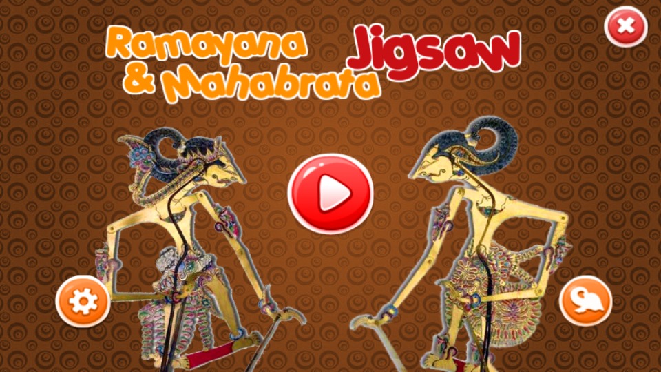 Ramayana dan Mahabrata Jigsaw截图1