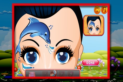 Salon Game : Face Painting截图3