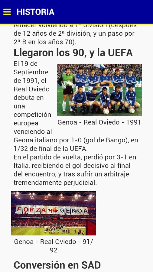 Real Oviedo: Historia截图4