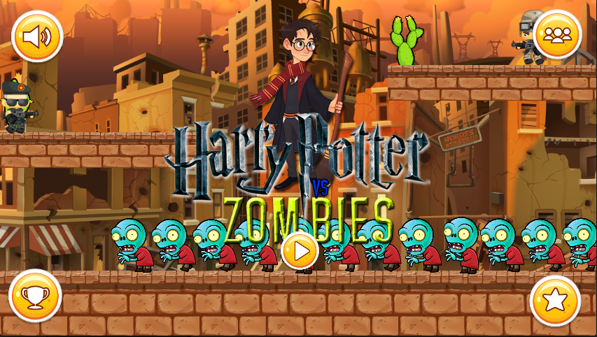 Harry Potter Vs Zombies截图5