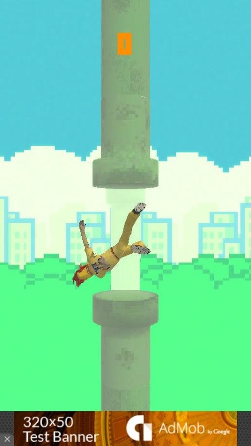 Flappy Cock Dismount 3D截图1