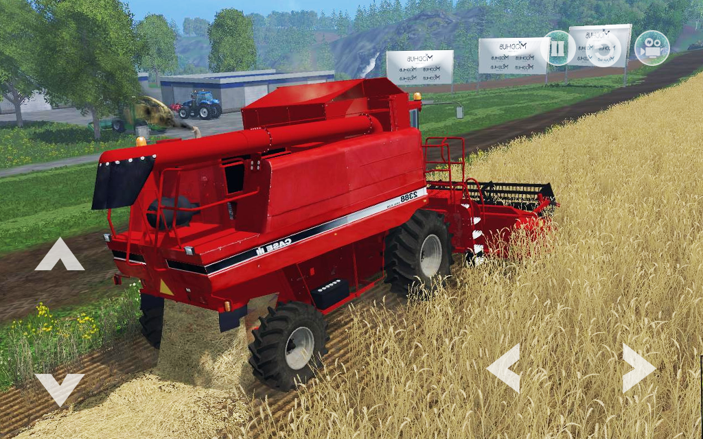 Farming Sim : 3D Cargo Tractor Driving Games 2018截图1