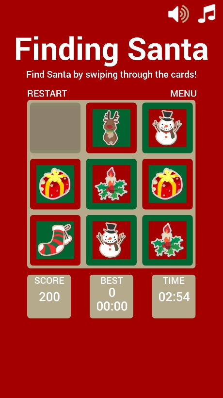 Finding Santa Matching Game截图4