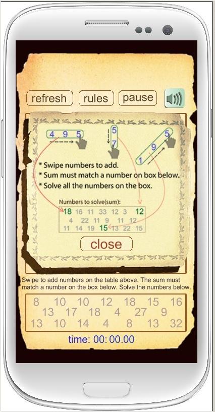 Numbers Search Puzzle Game截图1