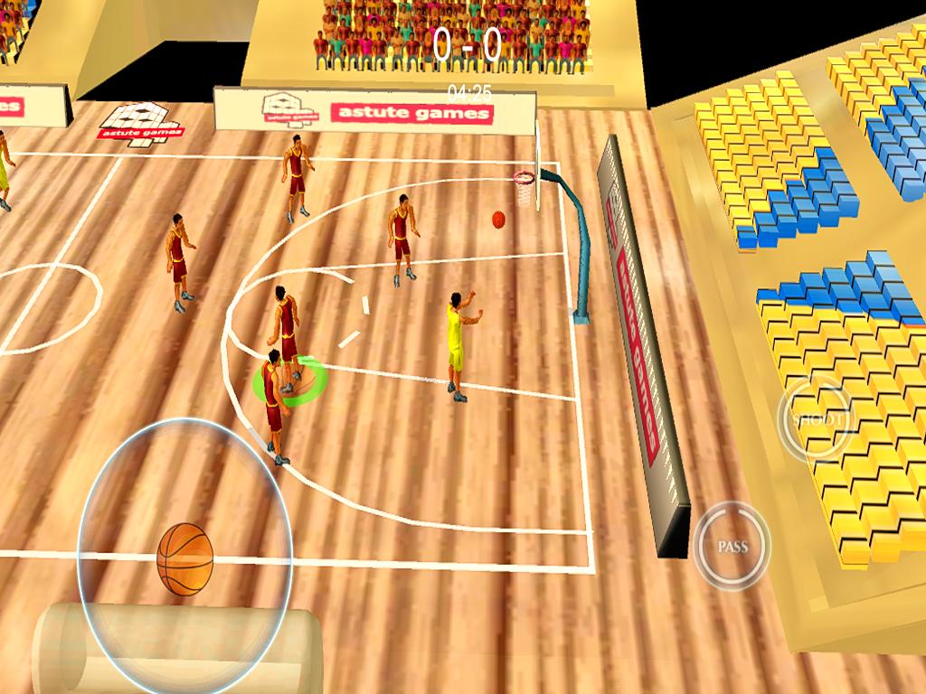 World Basketball Games Cup 3D截图2