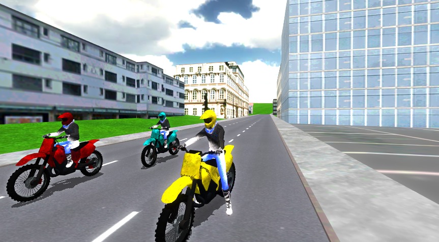 City Bike Racing 3D截图1